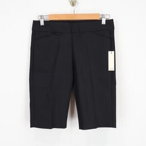 Ecru Women's Atkins Pull On Bermuda Short Black Size 2 NWT